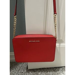 Michael Kors crossbody burnt orange NWOT
